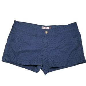 SO Navy Low Rise Women's Shorts Juniors Size 11